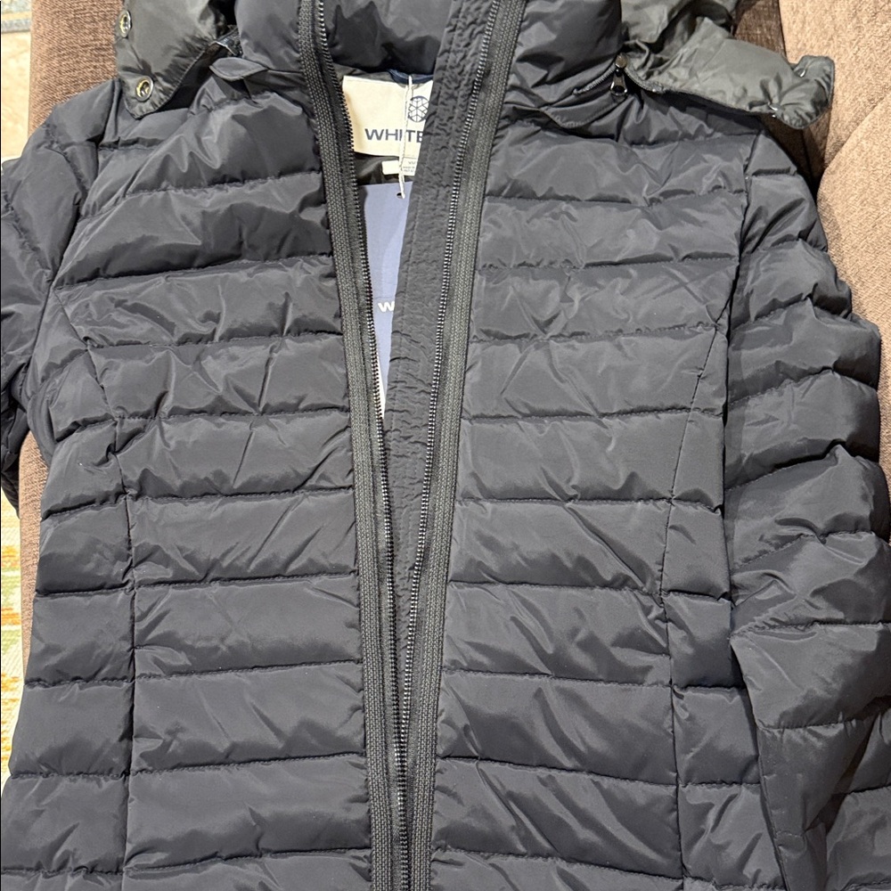 Whitesky Black Puffer Jacket - Picture 5 of 5